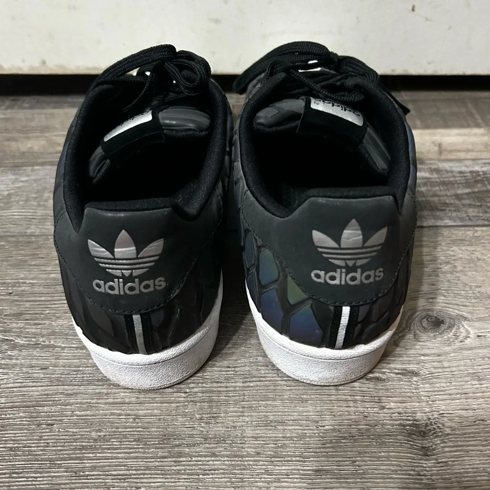 Adidas Superstar Xeno 2015 Men’s Black iridescent Reflective sneaker